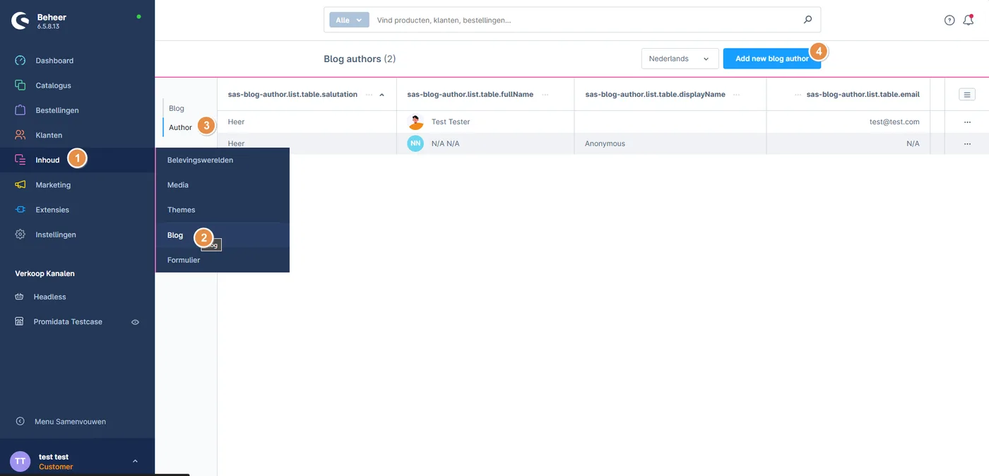 Blog overview