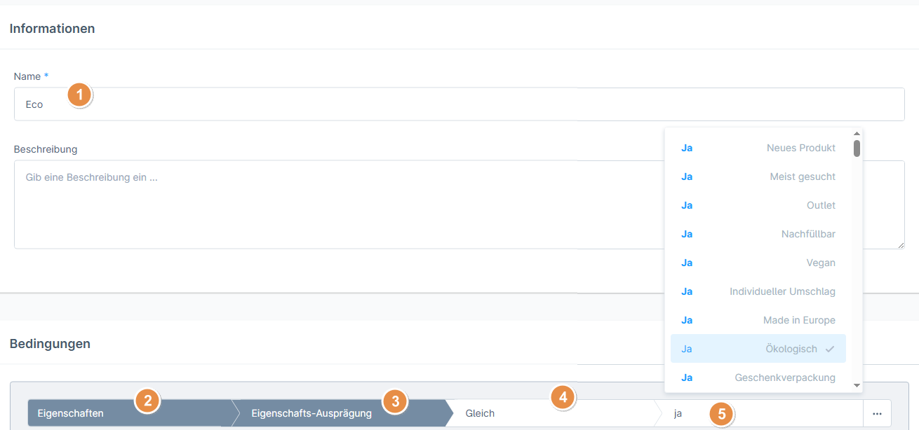 Fill in product group