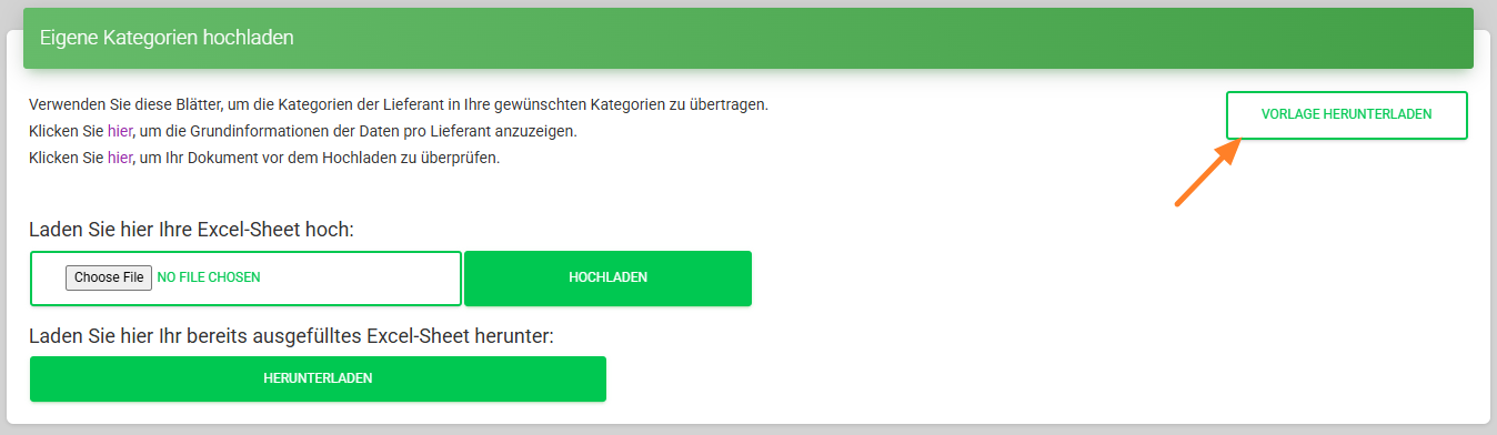 Download example excel sheet