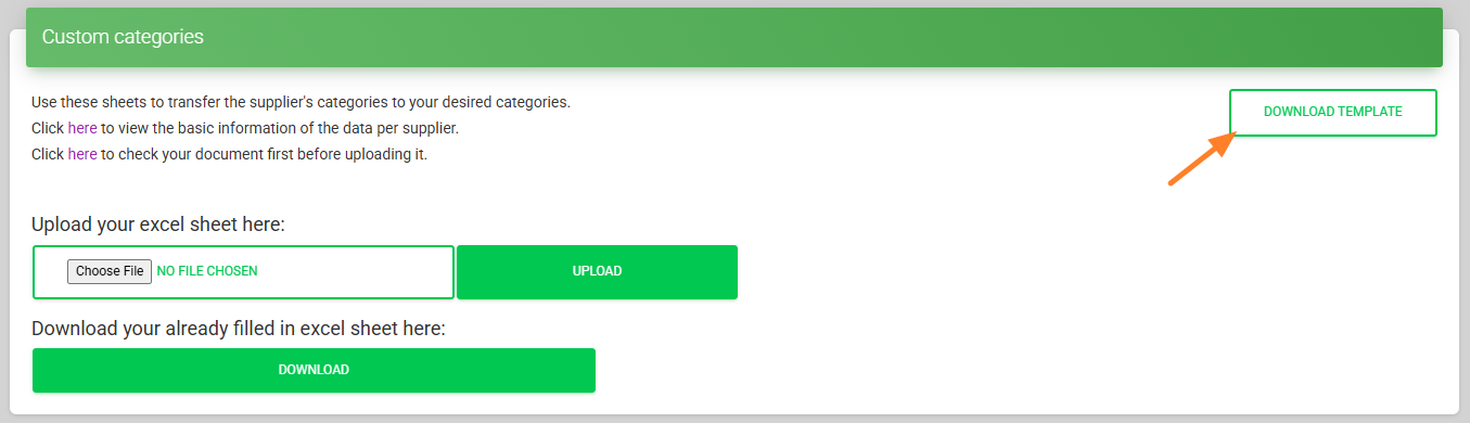 Download example excel sheet