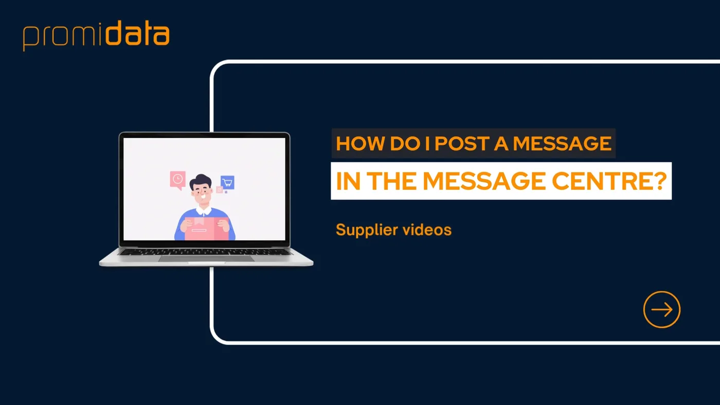 How do I post a message in the message centre?