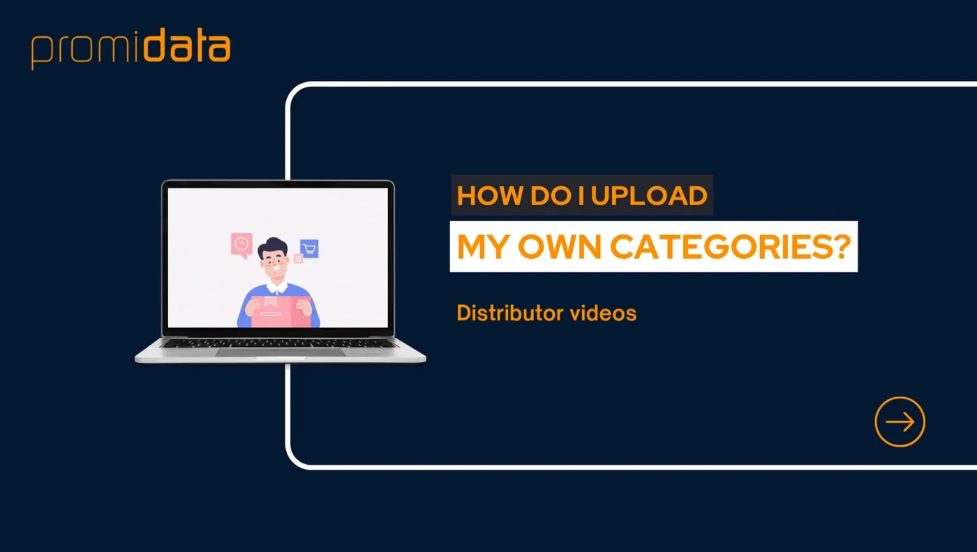 How do I upload my own categories?