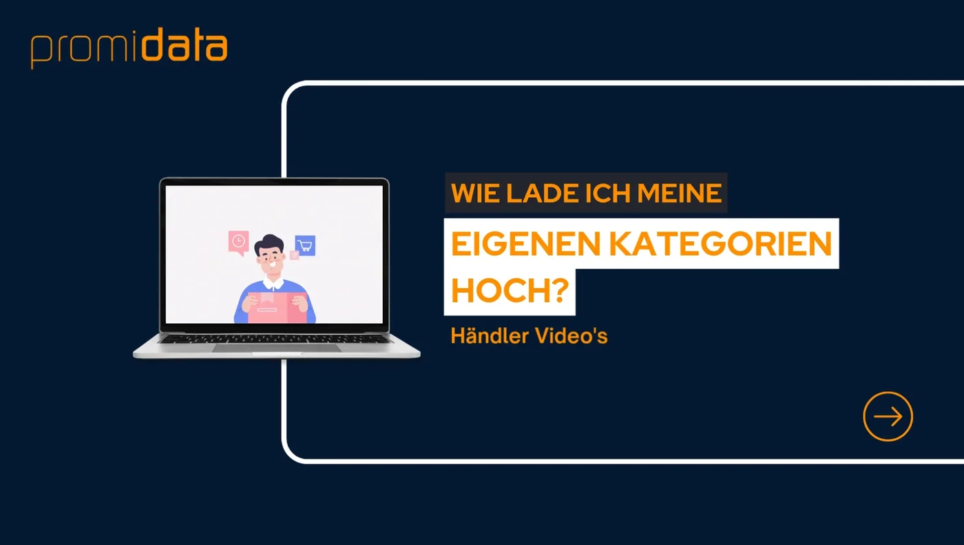 Wie lade ich meine eigenen Kategorien hoch?