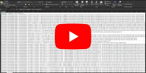 How to open a comma-separated csv file in Excel?